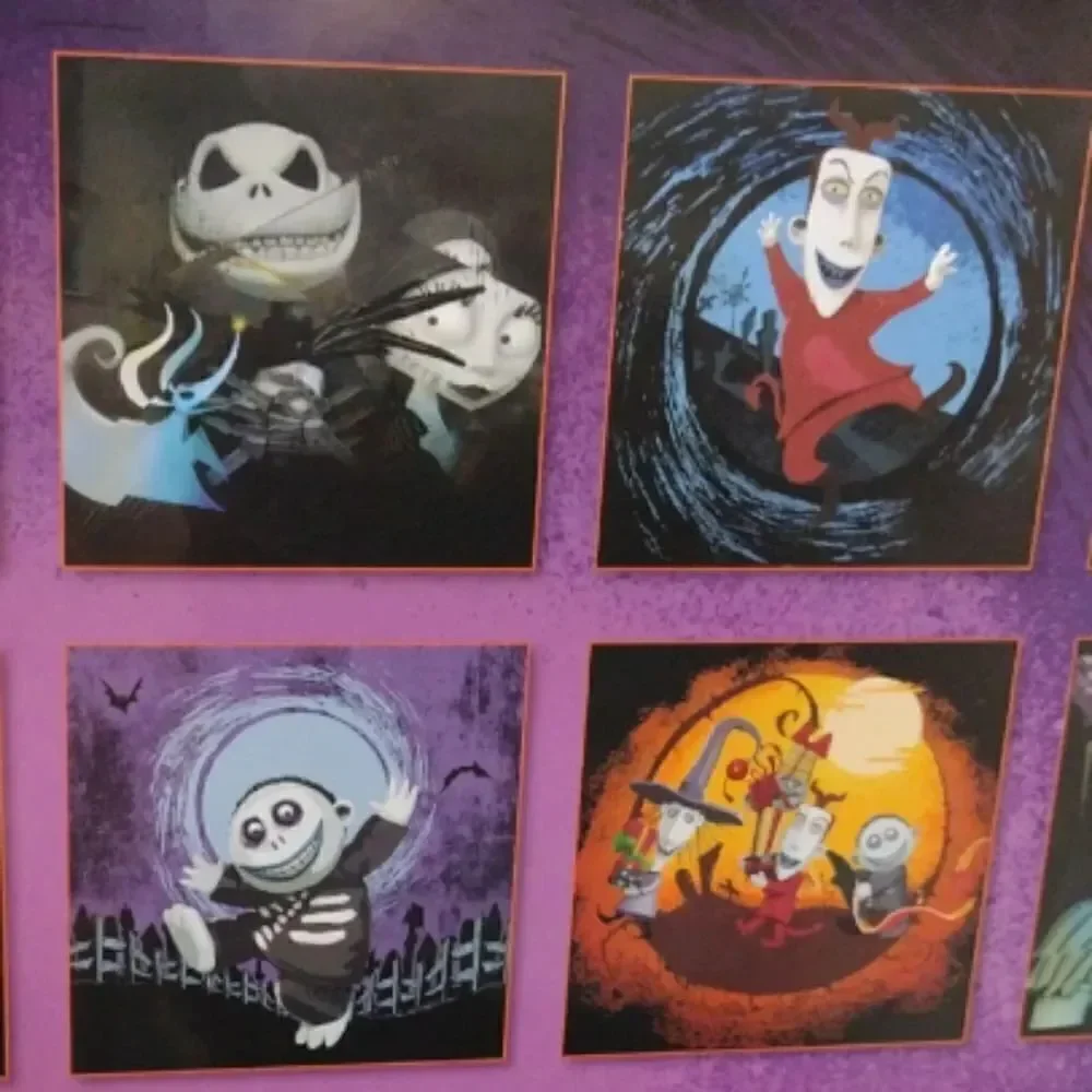 Disney 2024 The Nightmare‎ Before Christmas Poster Calendar NWT